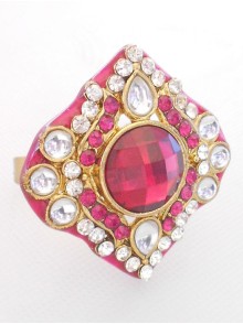 Kundan Finger Ring